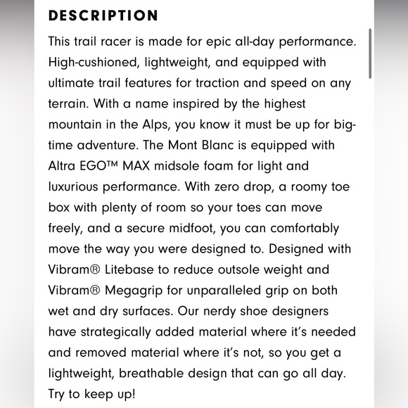 Altra Mont Blanc - Picture 7 of 9